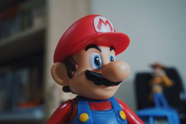 Karakter Mario di game Mario Bros. Foto: Unsplash.com