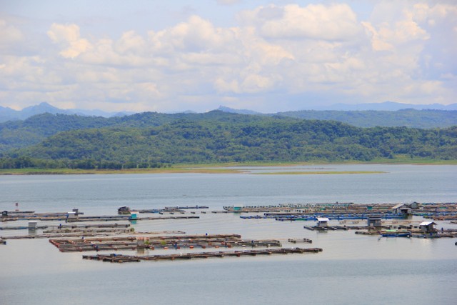 Waduk Gajah Mungkur Wonogiri/rekomendasi oleh oleh khas wonogiri, foto oleh Rizal Setiya di Unsplash