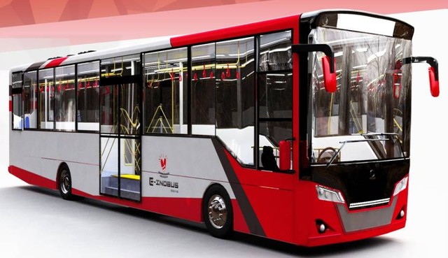 Produk E-Inobus 12 Meter. Foto: dok. PT INKA