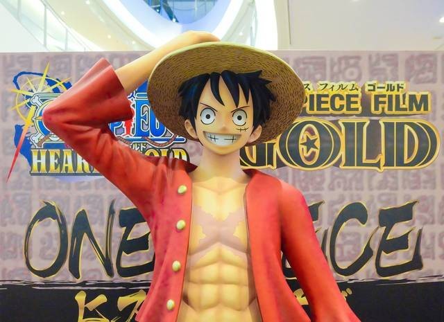 Karakter Luffy dalam anime dan manga One Piece. Foto: Shutterstock.