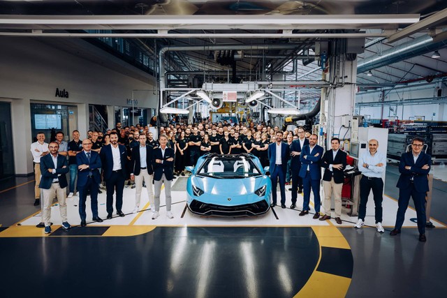 Produksi terakhir Lamborghini Aventador. Foto: dok. Lamborghini