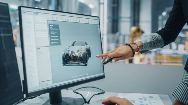 Ilustrasi konsep mobil listrik. Foto: Shutterstock