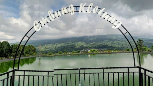 Embung Kledung tempat wisata dekat Sigandul View, foto: Google Street View