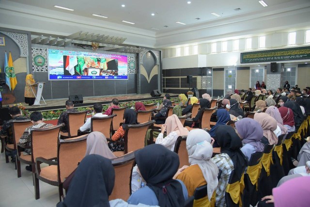 Seminar Nasional dan Opening Brevet Pajak 2022, FEB Unisma kolaborasi dengan IAI Jawa Timur. dok