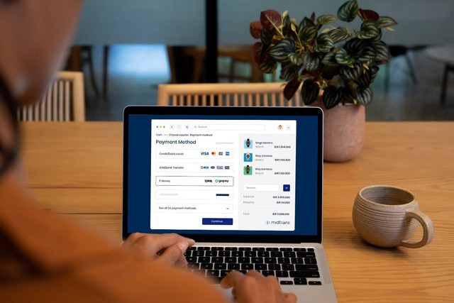 Midtrans, layanan payment gateway bagian dari GoTo Financial. Foto: Dok. Gojek