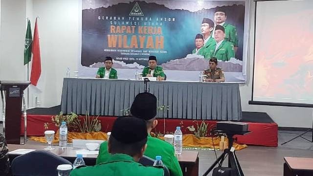 Rapat Kerja Wilayah (Rakerwil) GP Ansor Sulawesi Utara.