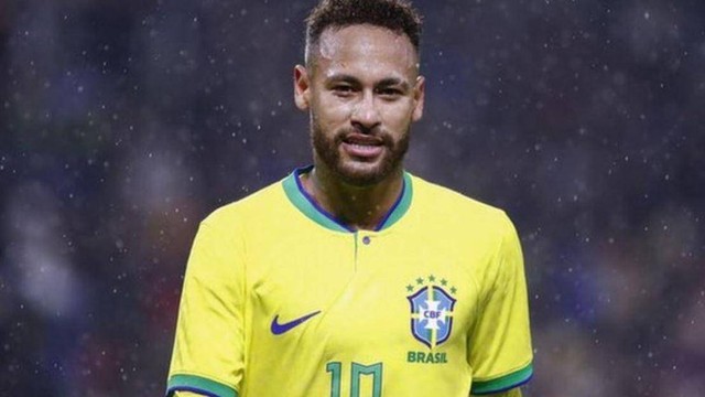 N﻿eymar saat memperkuat timnas Brasil.