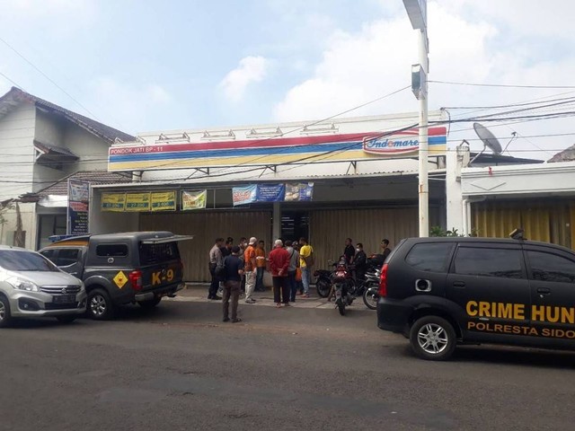 Bandit Kembali Beraksi di Sidoarjo Bobol Brankas Indomaret Berisi Uang Rp35 Juta