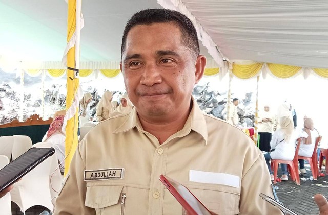 Kepala Badan Pengelolaan Keuangan dan Aset Daerah Kota Ternate, Abdullah M. Saleh. Foto: Sansul Sardi/cermat