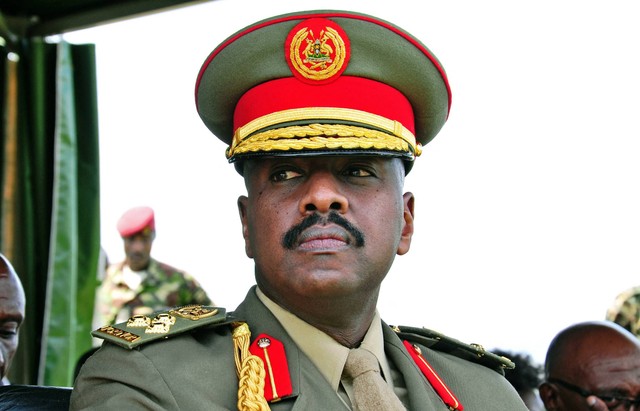 Putra Presiden Uganda, Muhoozi Kainerugaba. Foto: PETER BUSOMOKE/AFP