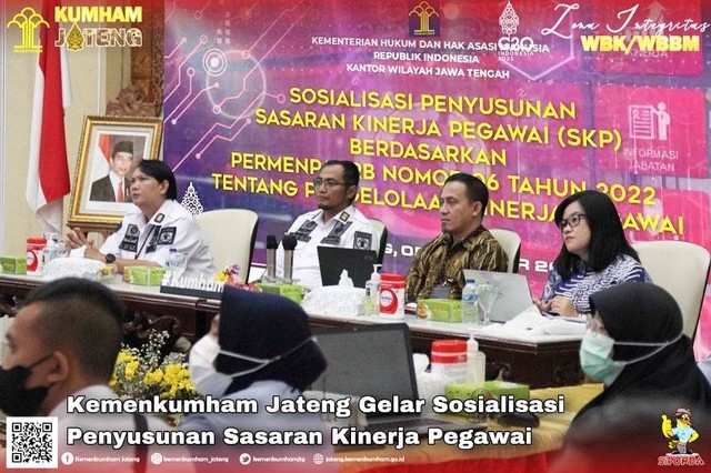 Kemenkumham Jateng Gelar Sosialisasi Penyusunan Sasaran Kinerja Pegawai ...