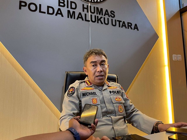 Kabid Humas Polda Maluku Utara, Kombes Pol. Michael Irwan Tamsil. Foto: Samsul/cermat