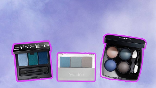 Dipakai Kendall Jenner & Taylor Swift, Ini 4 Rekomendasi Eyeshadow Biru Foto: Dok. Make Over, Wardah, Chanel.