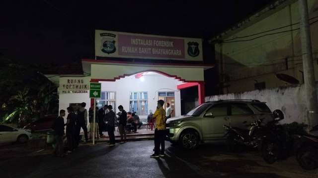 Ruang Forensik Rumah Sakit Bhayangkara Polda Lampung saat proses autopsi selesai. | Foto: Sinta Yuliana/Lampung Geh