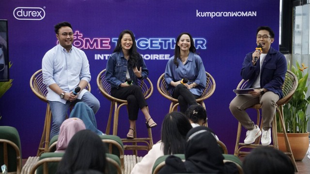 Acara Durex Intimate Soiree #ComeTogether di The Moon at Hotel Monopoli, Kemang, Jakarta, Kamis (06/10/2022). Foto: kumparan