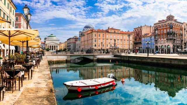 Ilustrasi Trieste di Italia. Foto: leoks/Shutterstock