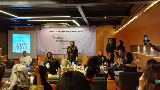 Press Conference Pemilihan Puteri Indonesia 2023 Lampung | Foto: Ist.