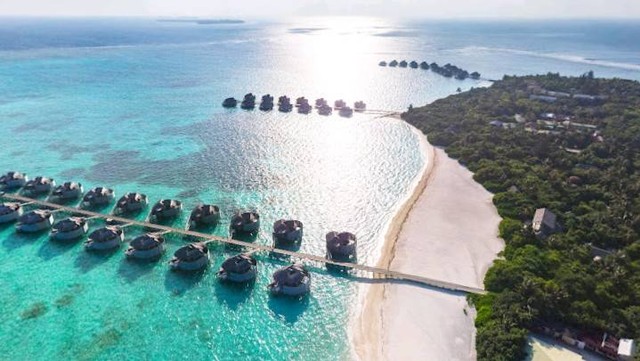 Six Senses Laamu Maldives resort terbaik di dunia, foto: Google street view