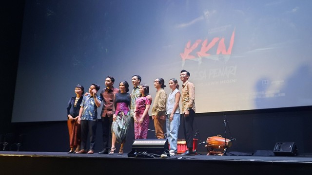Foto konferensi pers KKN Di Desa Penari: Luwih Dowo, Luwih Medeni. Foto: Alexander Vito/kumparan