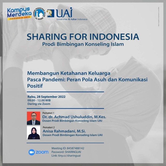 Webinar Sharing for Indonesia (S4I) Periode ke-17 Universitas Al Azhar Indonesia