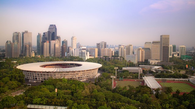 Ilustrasi Rute ke GBK Basket Hall dari Tangerang. Foto: Unsplash/Dino Januarsa.