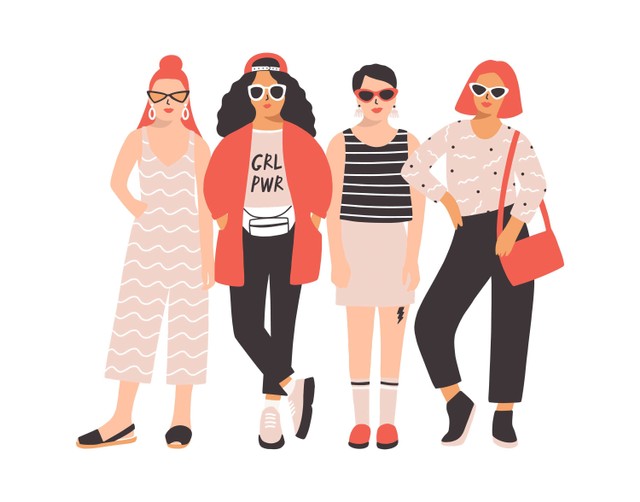 Ilustrasi Hari Anak Perempuan Sedunia.
 Foto: GoodStudio/Shutterstock.