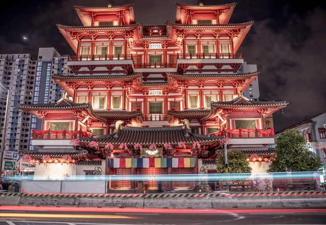 Hotel di China Town Singapore, Foto: Unsplash/TamalMukhopadh