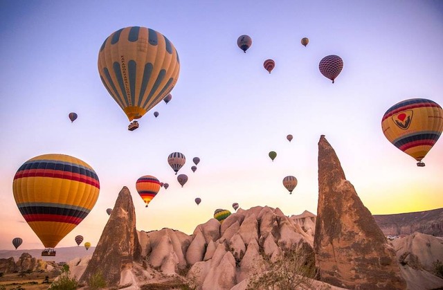 Ilustrasi balon udara. Foto: Unsplash.com