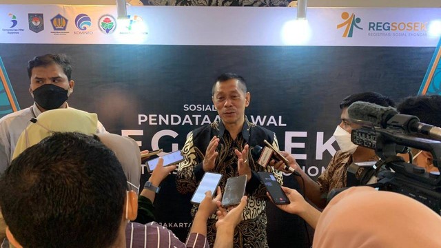 Sosialisasi pendataan awal Regsosek, Rabu (12/10/2022). Foto: Nabil Jahja/Kumparan