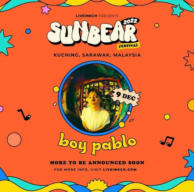 Malaysia akan gelar konser musik bertaraf Internasional, hadirkan Boy Pablo pada event Sunbear Music and Arts Festival. Foto: Dok instagram @sunbearfest.