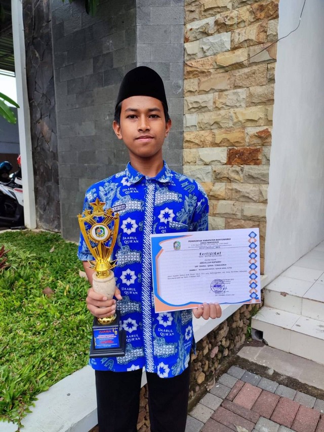 Persiapan Matang Antar Abdulloh Juara MHQ Kabupaten Banyuwangi  (255006)
