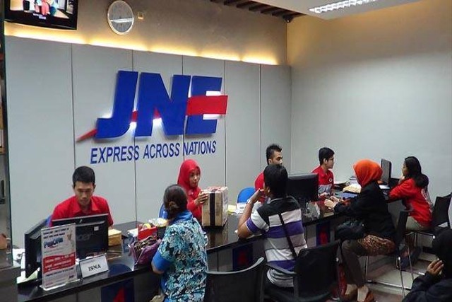 Ilustrasi agen JNE. Foto: JNE