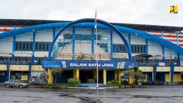 Stadion Kanjuruhan di Kabupaten Malang, Jawa Timur, Kamis (13/10/2022). Foto: Kementerian PUPR