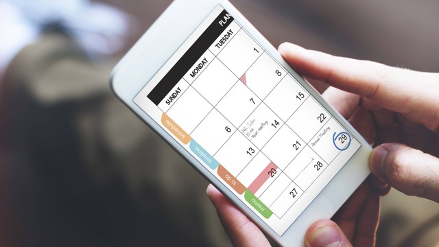 Ilustrasi kalender. Foto: Rawpixel.com/Shutterstock.