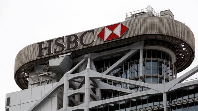 Ilustrasi Bank HSBC. Foto: Tyrone Siu/Reuters