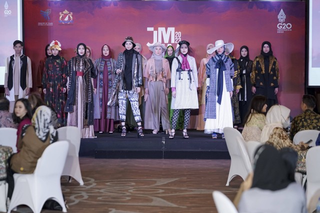 Konferensi Pers Jakarta Muslim Fashion Week 2023 (JMFW). Foto: Dok. JMFW