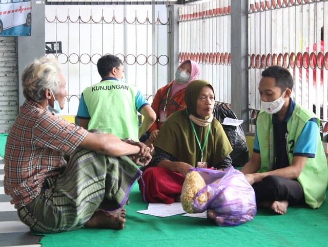 Kunjungan Keluarga warga binaan (Dok. Humas Lapas Klaten)