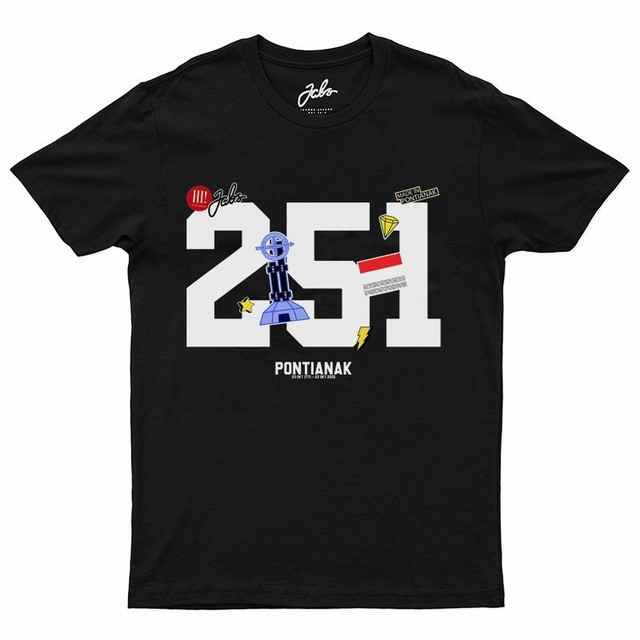 Hi!Pontianak dan Jacobs Apparel Rilis Kaus Edisi Spesial HUT Ke-251 Pontianak
