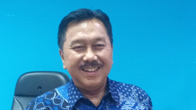Direktur Keuangan dan Manajemen Risiko Garuda Indonesia, Prasetio. FOTO: Agung Santoso