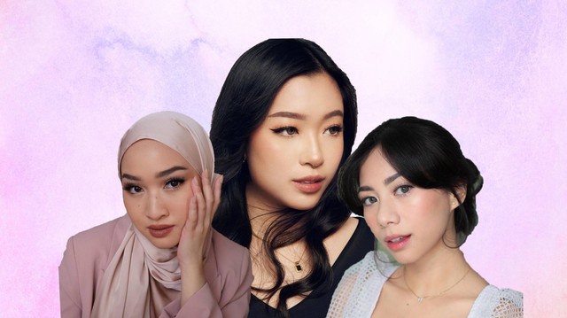 5 Inspirasi Makeup yang Simpel dan Natural untuk Wisuda. Foto: Instagram/@cindercella, @abellyc dan @kiaraleswara