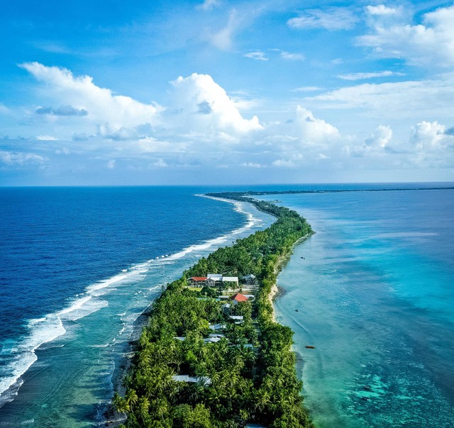 Ilustrasi Pulau Tuvalu. Foto: Romaine W/Shutterstock