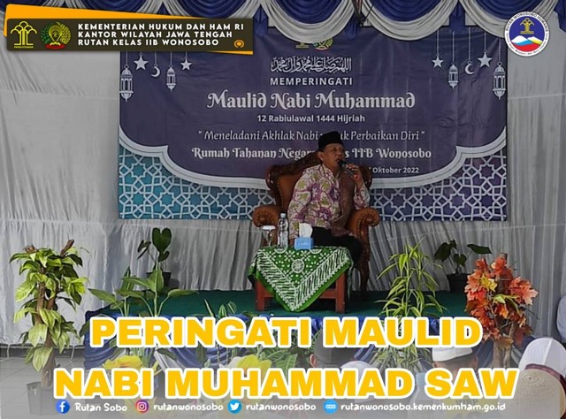 Kegiatan Maulid oleh Ustad Mustofa Alkipli