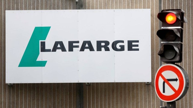 Perusahaan semen dan industri bahan bangunan lainnya asal Prancis, Lafarge SA. Foto: Charles Platiau/Reuters