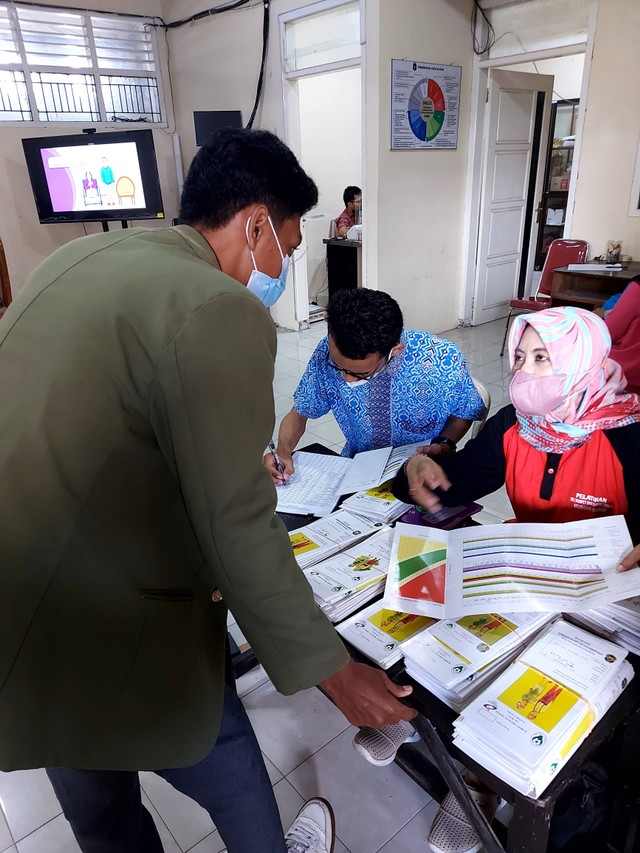 Proses Pendaftaran Cek Kesehatan Posyandu lansia Pada Kelurahan Sukorejo, Kota Blitar