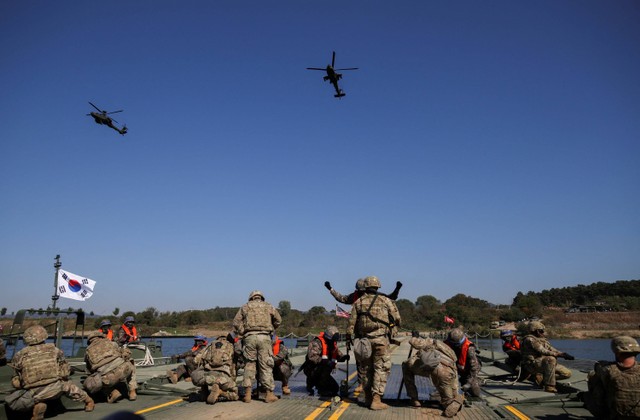 Ilustrasi tentara Korea Selatan. Foto: Kim Hong-Ji/REUTERS