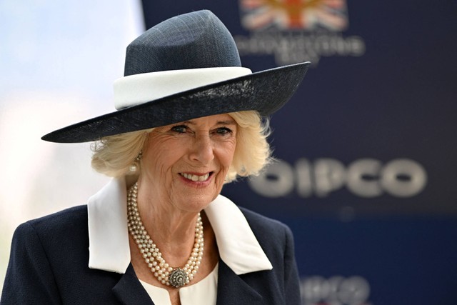 Queen Consort Camilla, permaisuri Raja Charles III. Foto: Glyn KIRK/AFP