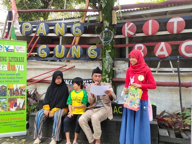 Taman bacaan sebagai pembuka pintu kebaikan
