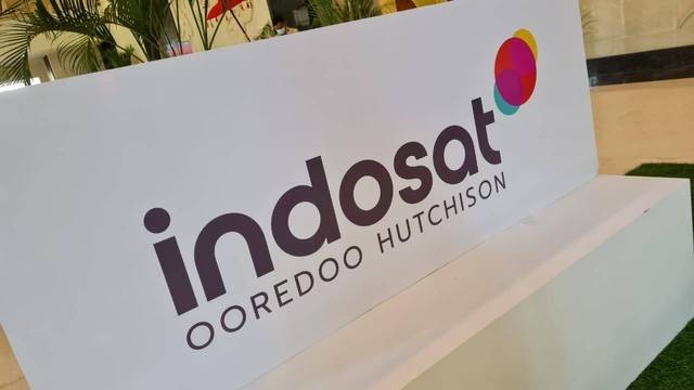 Logo Indosat ooredoo Hutchison. Foto: Muhammad Fikrie/kumparan