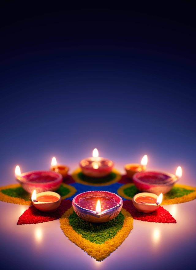 Ilustrasi perayaan Diwali. Foto: phive/Shutterstock