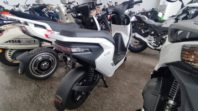 Motor listrik Honda U-GO yang dijual importir umum Probike Motor. Foto: Aditya Pratama Niagara/kumparan